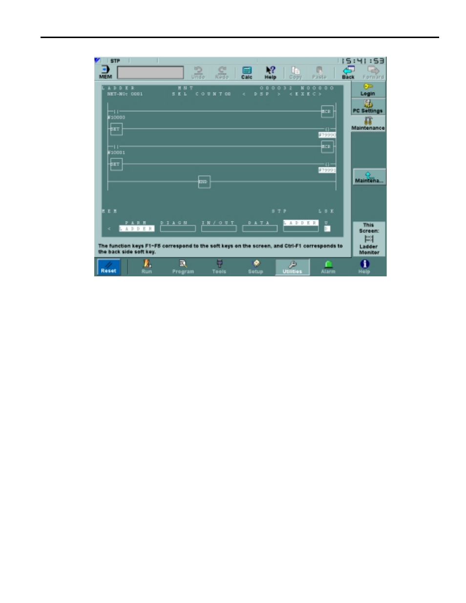 19 ladder monitor screen, 20 switch label screen, 19 ladder monitor screen -97 | 20 switch label screen -97 | Yaskawa Yasnac PC NC User Manual | Page 147 / 389