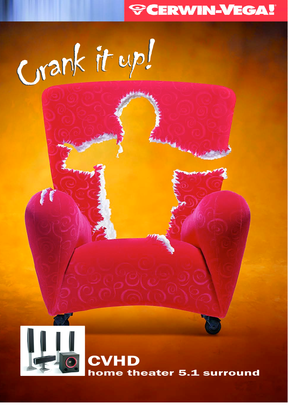 Cerwin-Vega CVHD Series User Manual | 6 pages