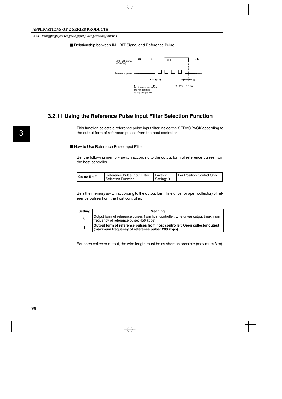 Yaskawa SGDB User Manual | Page 110 / 585
