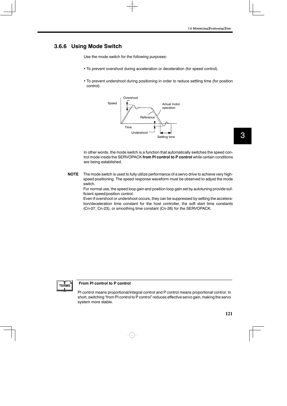 6 using mode switch | Yaskawa SGDB User Manual | Page 133 / 585