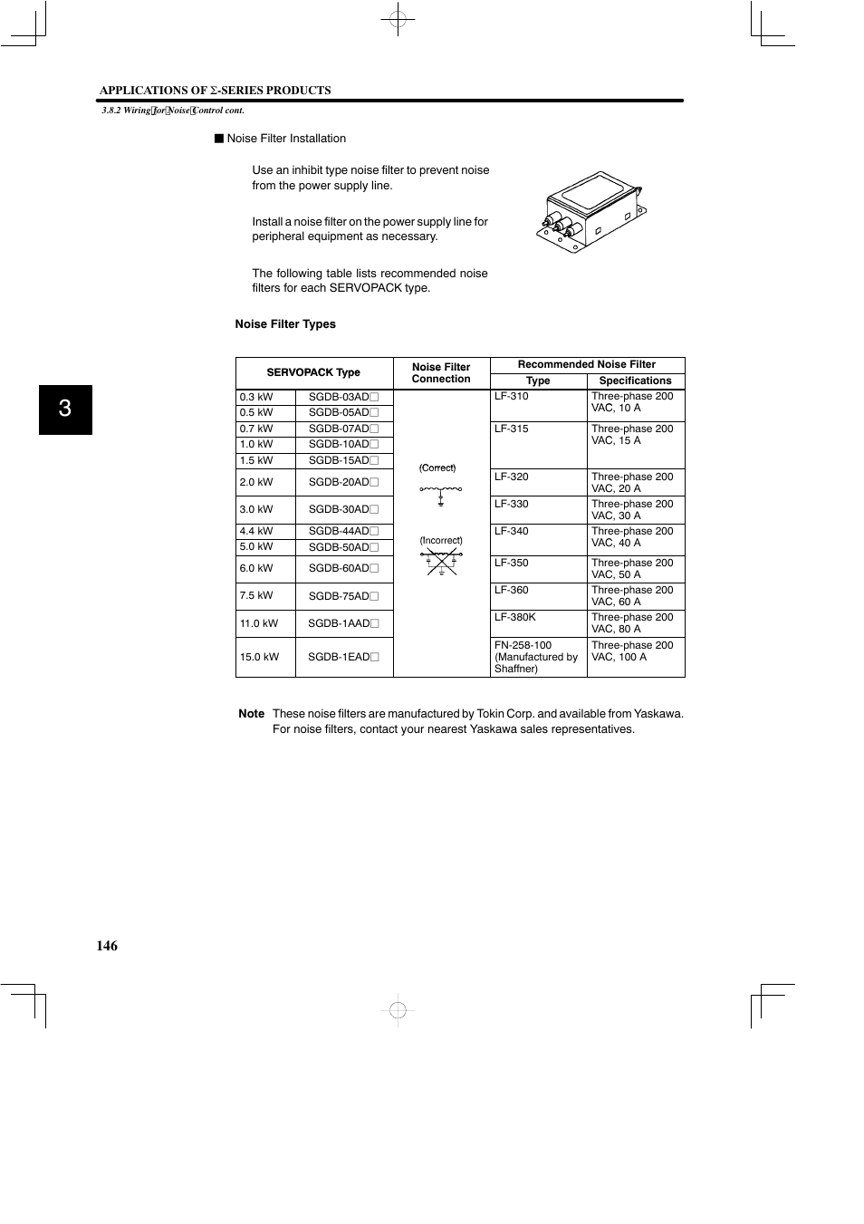 Yaskawa SGDB User Manual | Page 158 / 585