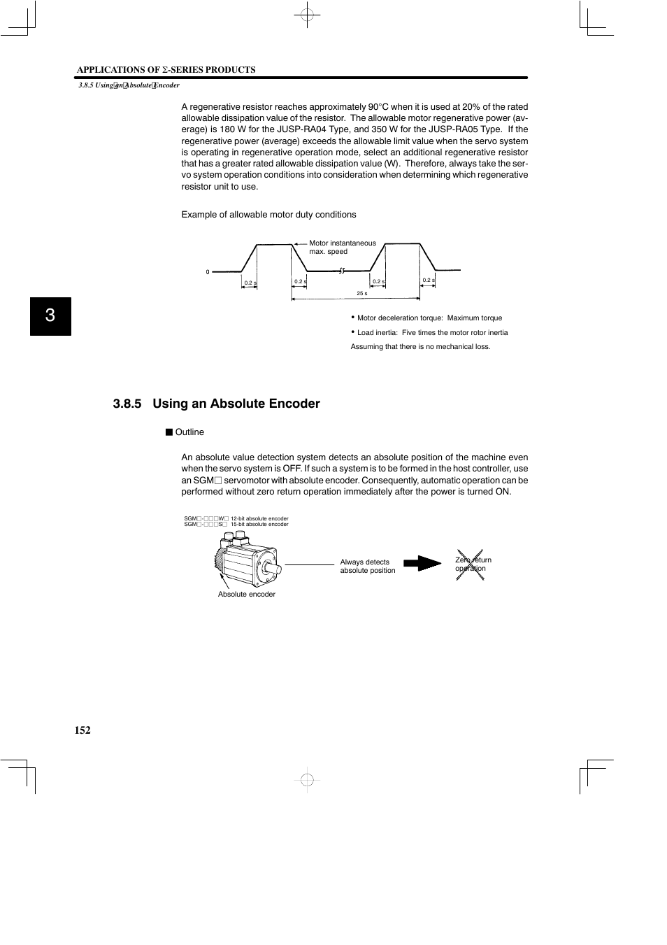 5 using an absolute encoder | Yaskawa SGDB User Manual | Page 164 / 585