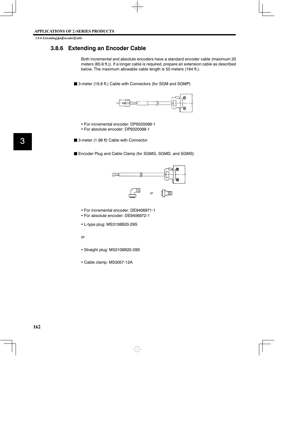 6 extending an encoder cable | Yaskawa SGDB User Manual | Page 174 / 585