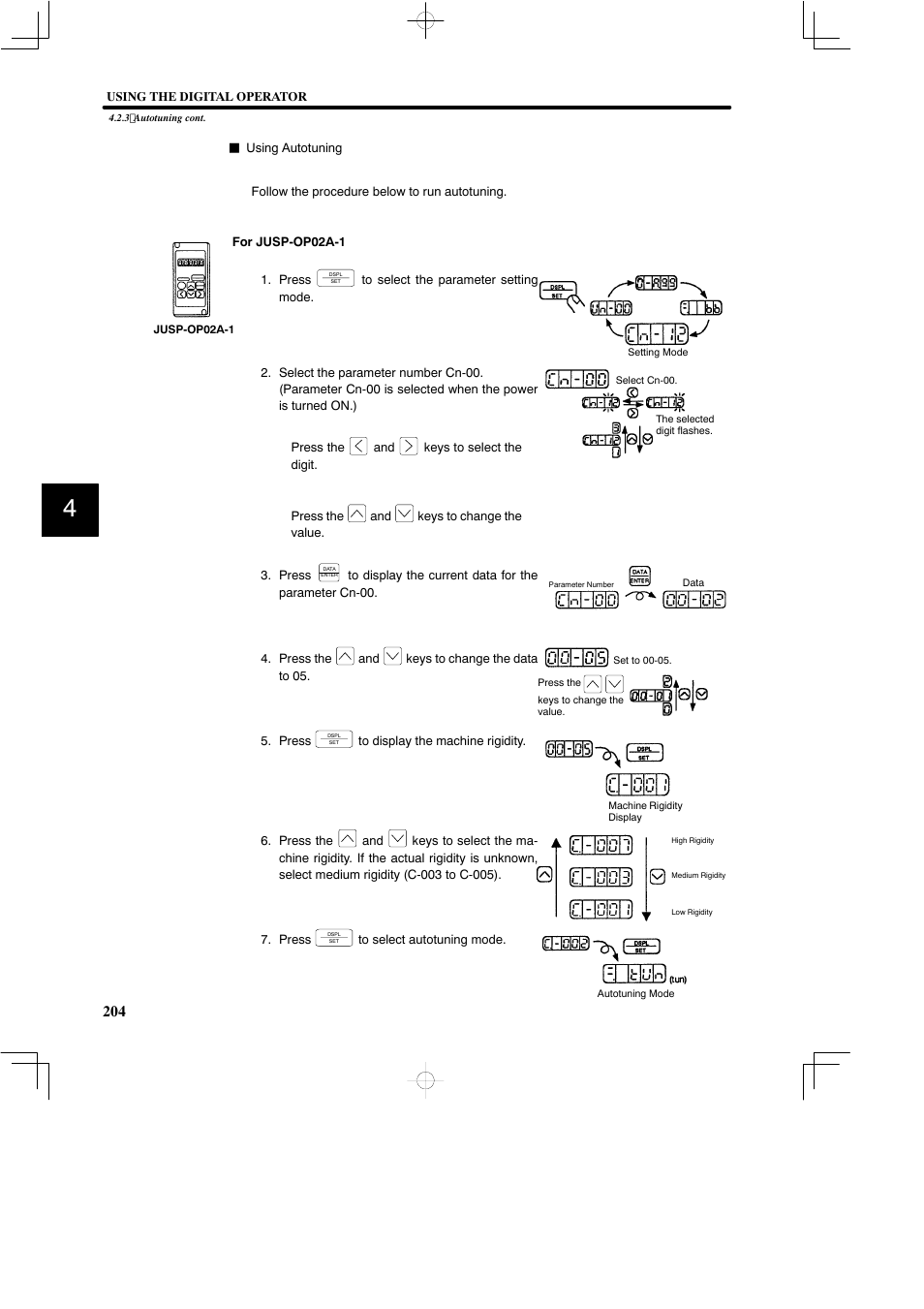 Yaskawa SGDB User Manual | Page 215 / 585