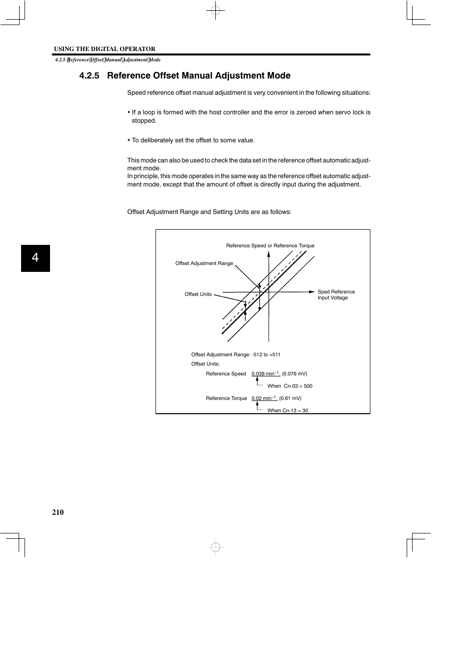 5 reference offset manual adjustment mode | Yaskawa SGDB User Manual | Page 221 / 585