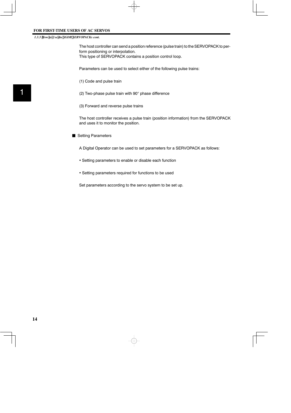 Yaskawa SGDB User Manual | Page 26 / 585