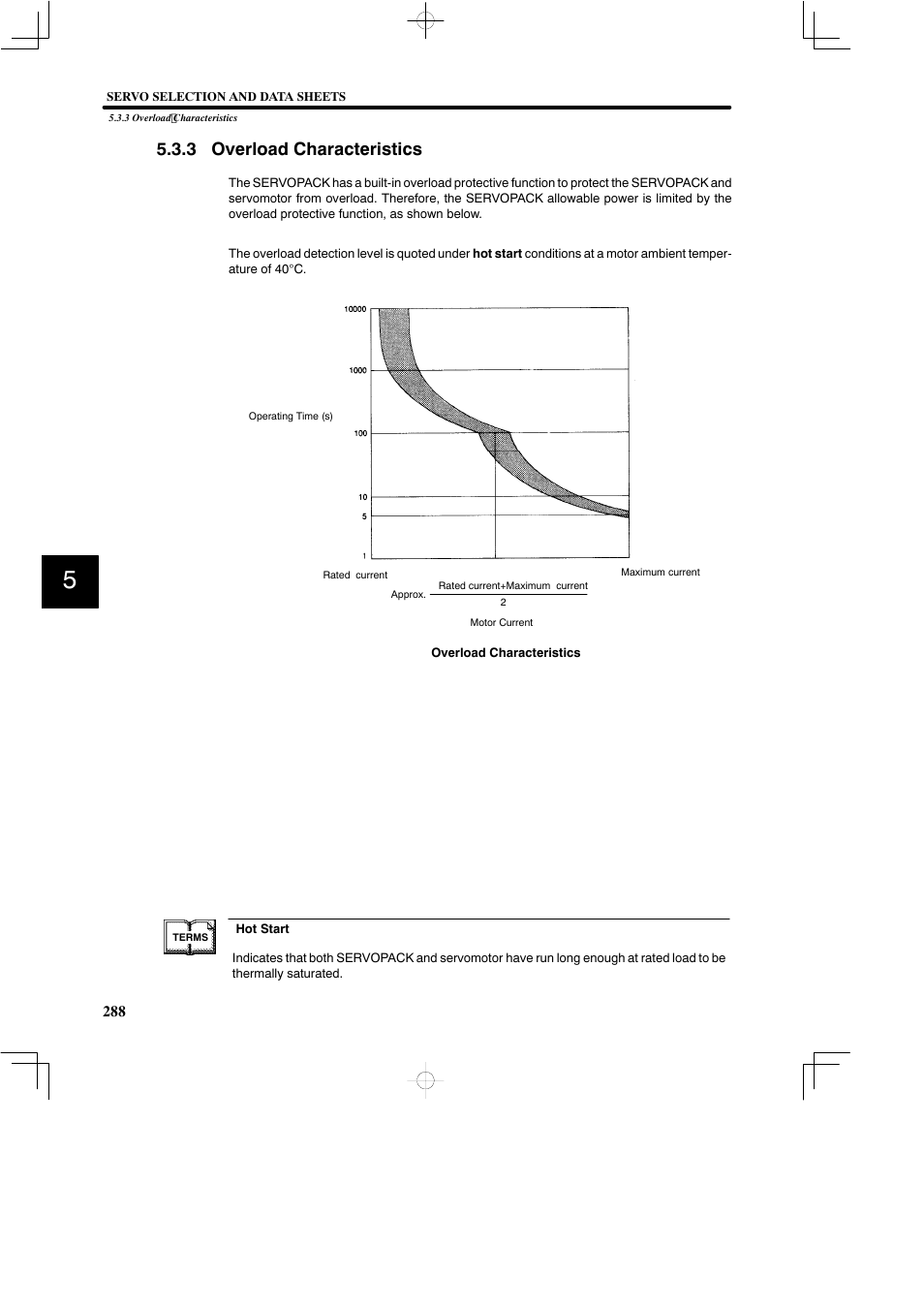 3 overload characteristics | Yaskawa SGDB User Manual | Page 298 / 585