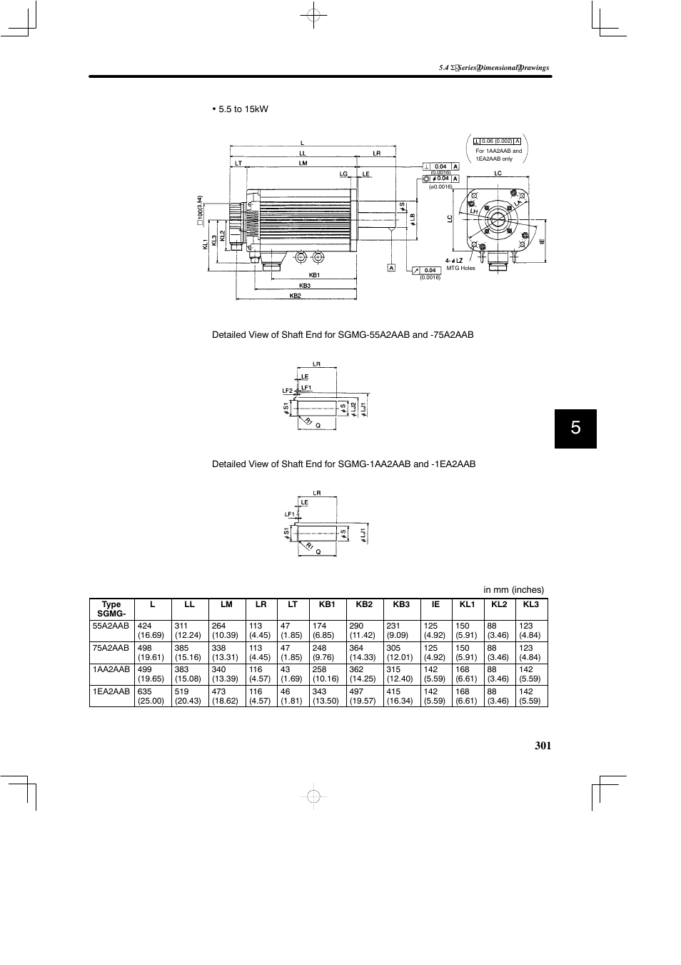 Yaskawa SGDB User Manual | Page 311 / 585