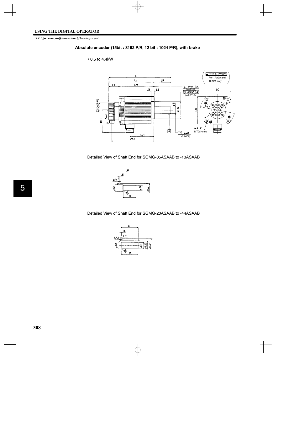 Yaskawa SGDB User Manual | Page 318 / 585