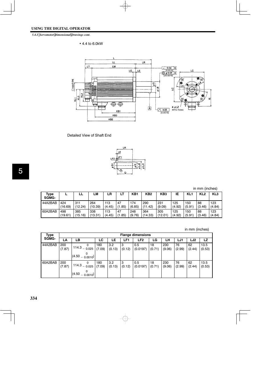 Yaskawa SGDB User Manual | Page 344 / 585