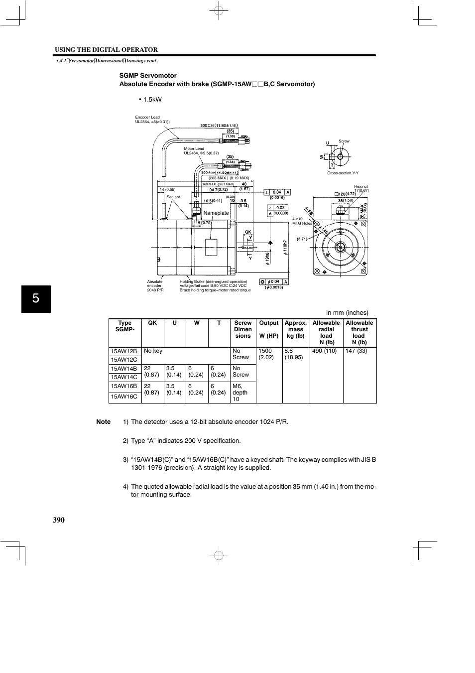 Yaskawa SGDB User Manual | Page 400 / 585