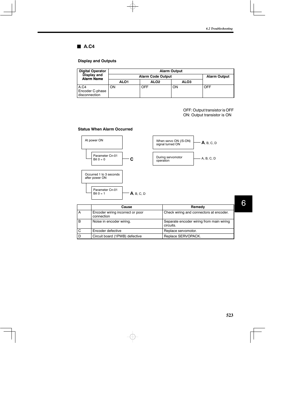 523 j a.c4 | Yaskawa SGDB User Manual | Page 532 / 585
