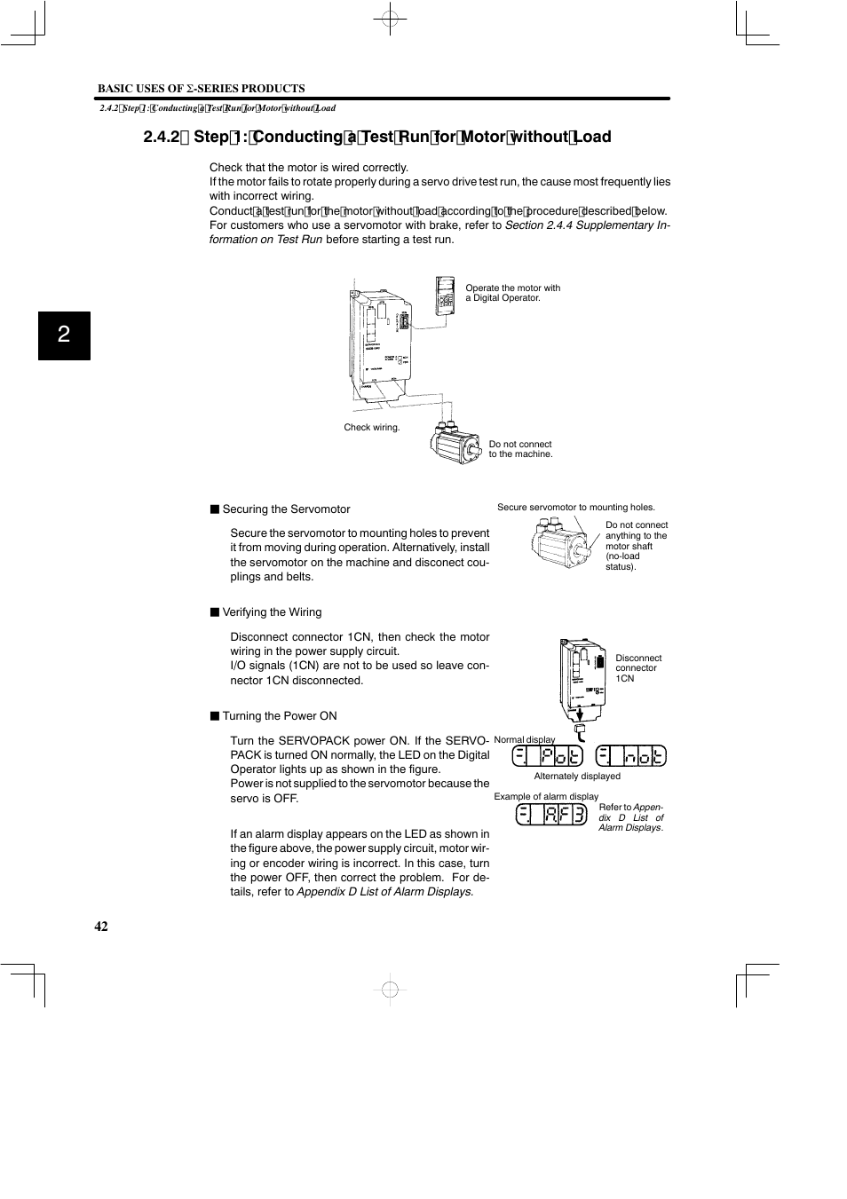 Yaskawa SGDB User Manual | Page 54 / 585