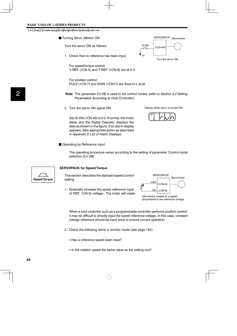Yaskawa SGDB User Manual | Page 56 / 585