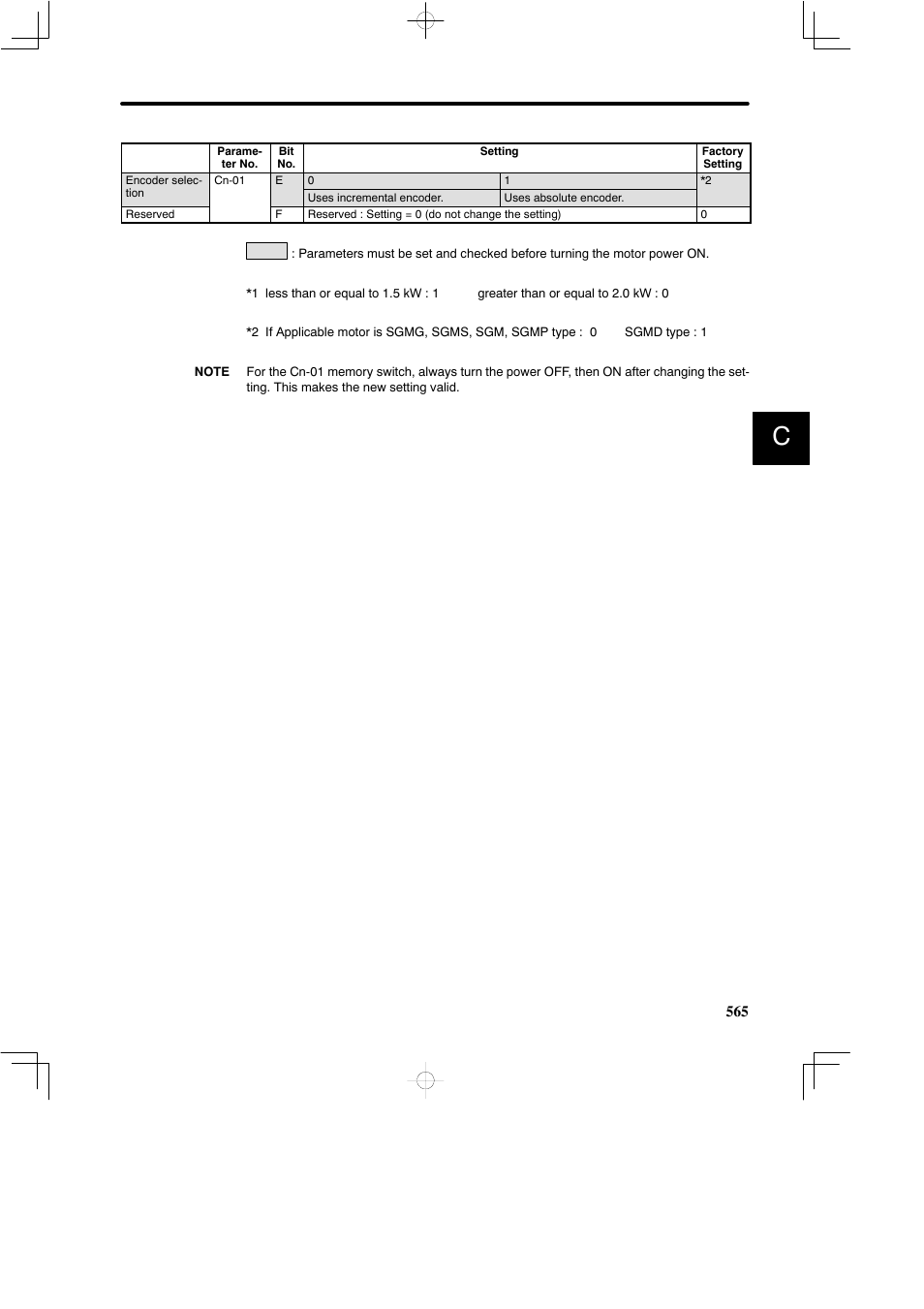 Yaskawa SGDB User Manual | Page 571 / 585