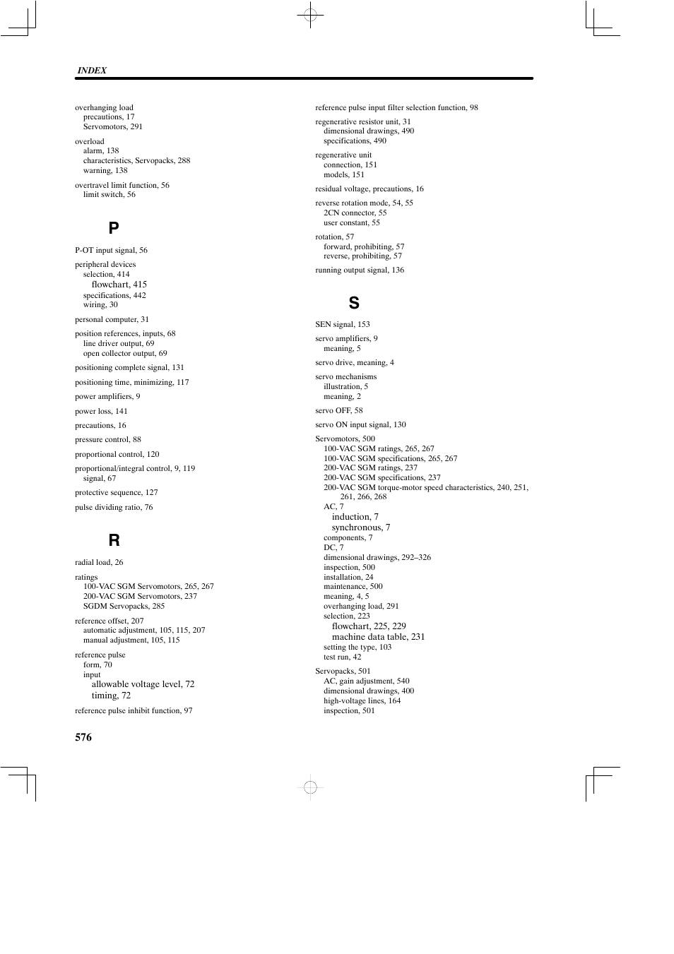 Yaskawa SGDB User Manual | Page 582 / 585