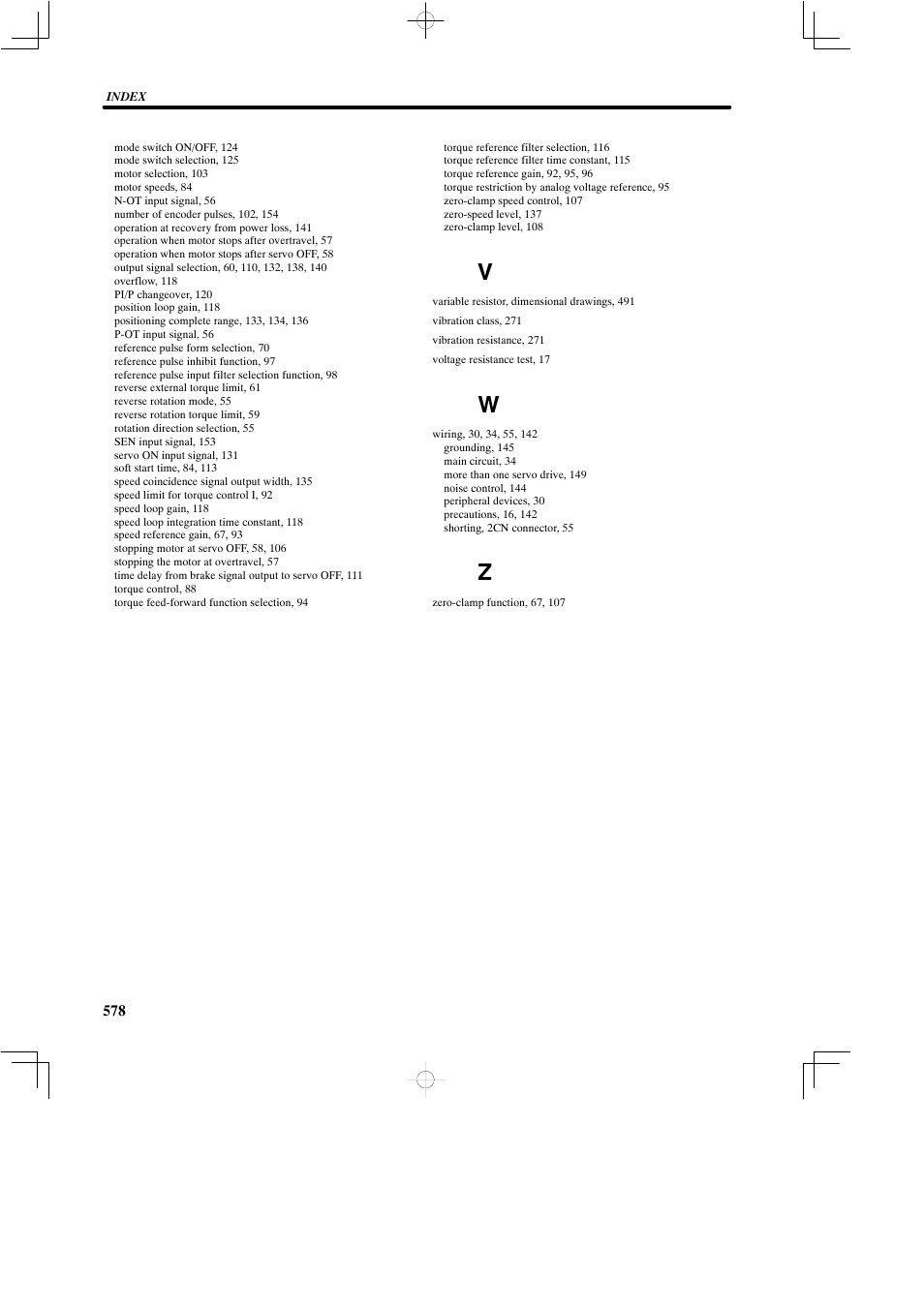 Yaskawa SGDB User Manual | Page 584 / 585