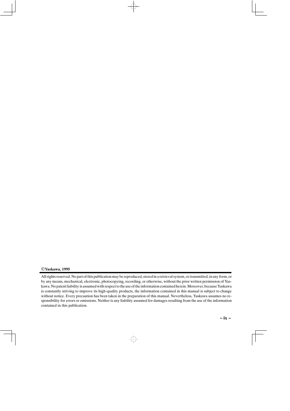 Yaskawa SGDB User Manual | Page 8 / 585