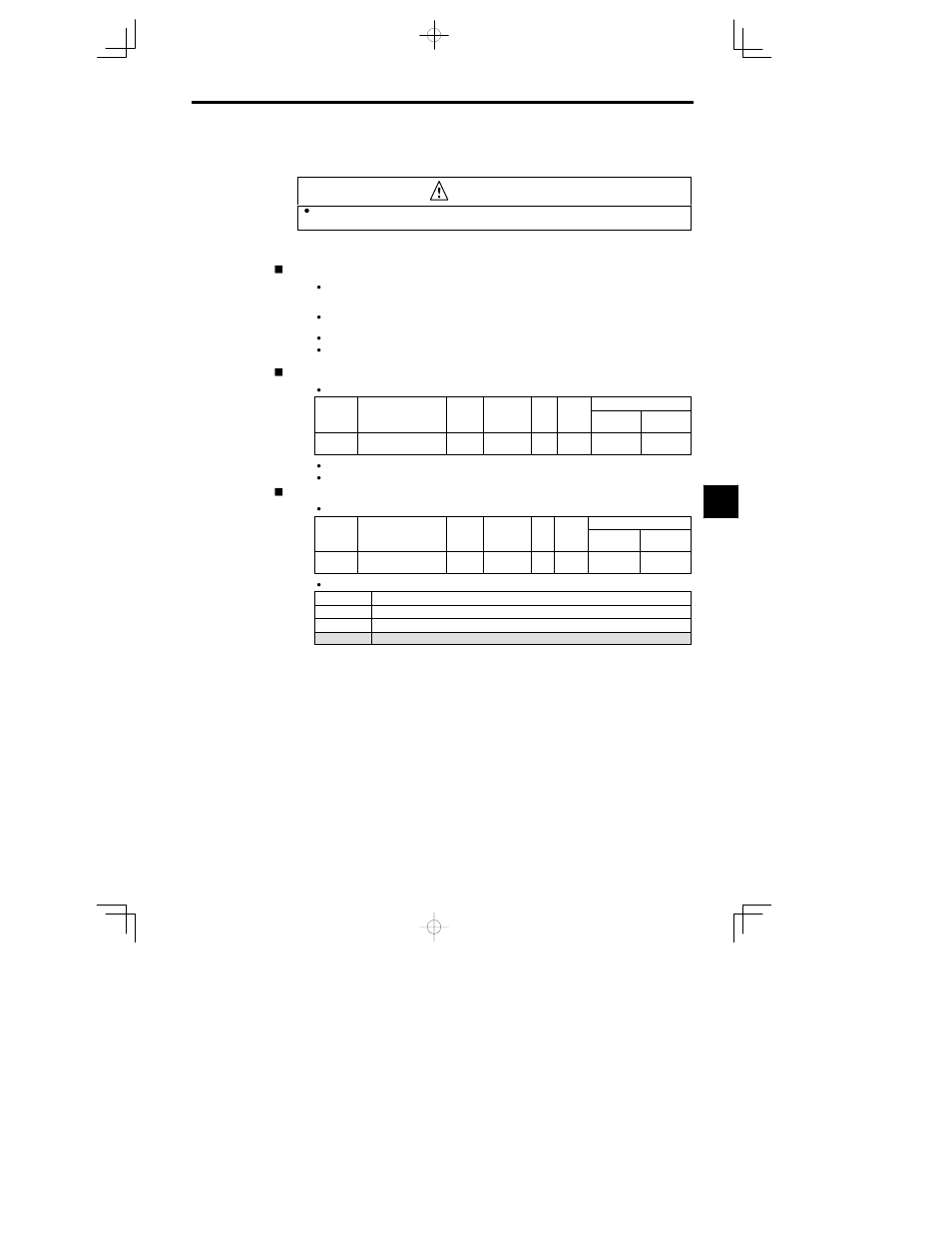 Caution | Yaskawa VS-626 MC5 User Manual | Page 130 / 294