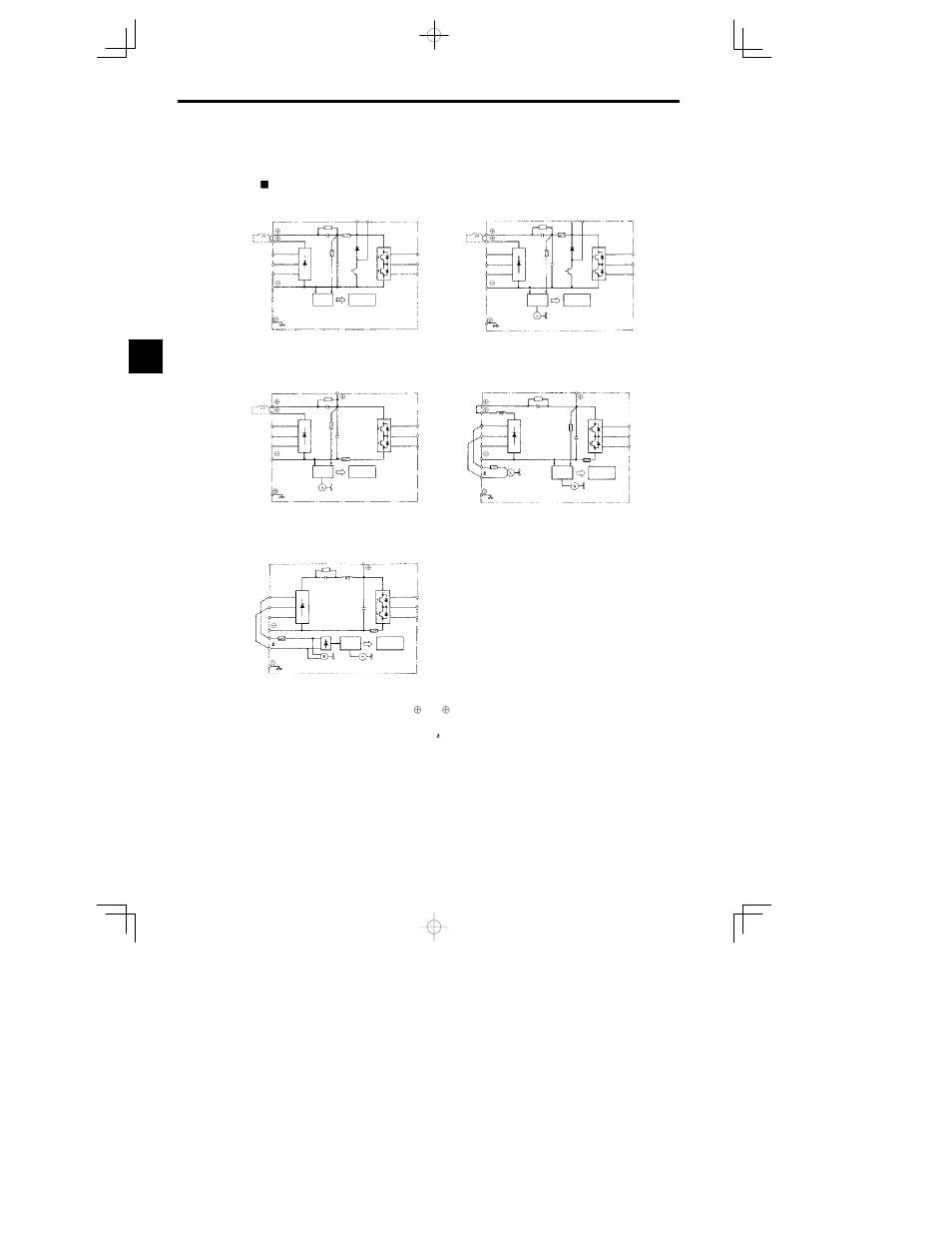 3 main circuit configurations, 200 v class | Yaskawa VS-626 MC5 User Manual | Page 43 / 294