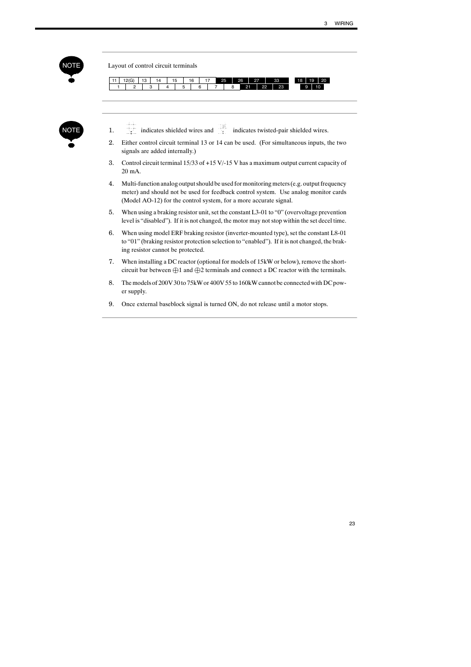 Yaskawa Varispeed-686SS5 CIMR-SSA User Manual | Page 22 / 94