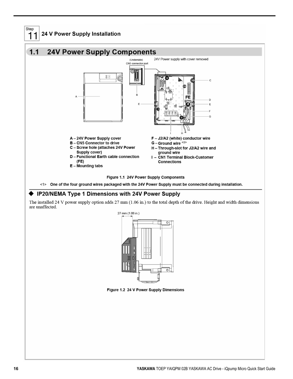 Yaskawa iQpump Micro Quick Start User Manual | Page 16 / 108