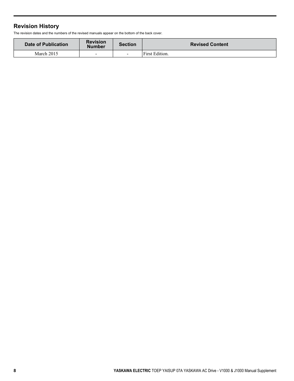 Yaskawa J1000 User Manual | Page 8 / 10