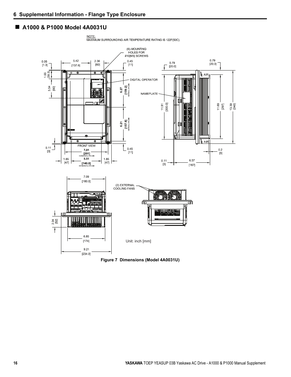 Yaskawa AC Drive-A1000 User Manual | Page 16 / 40