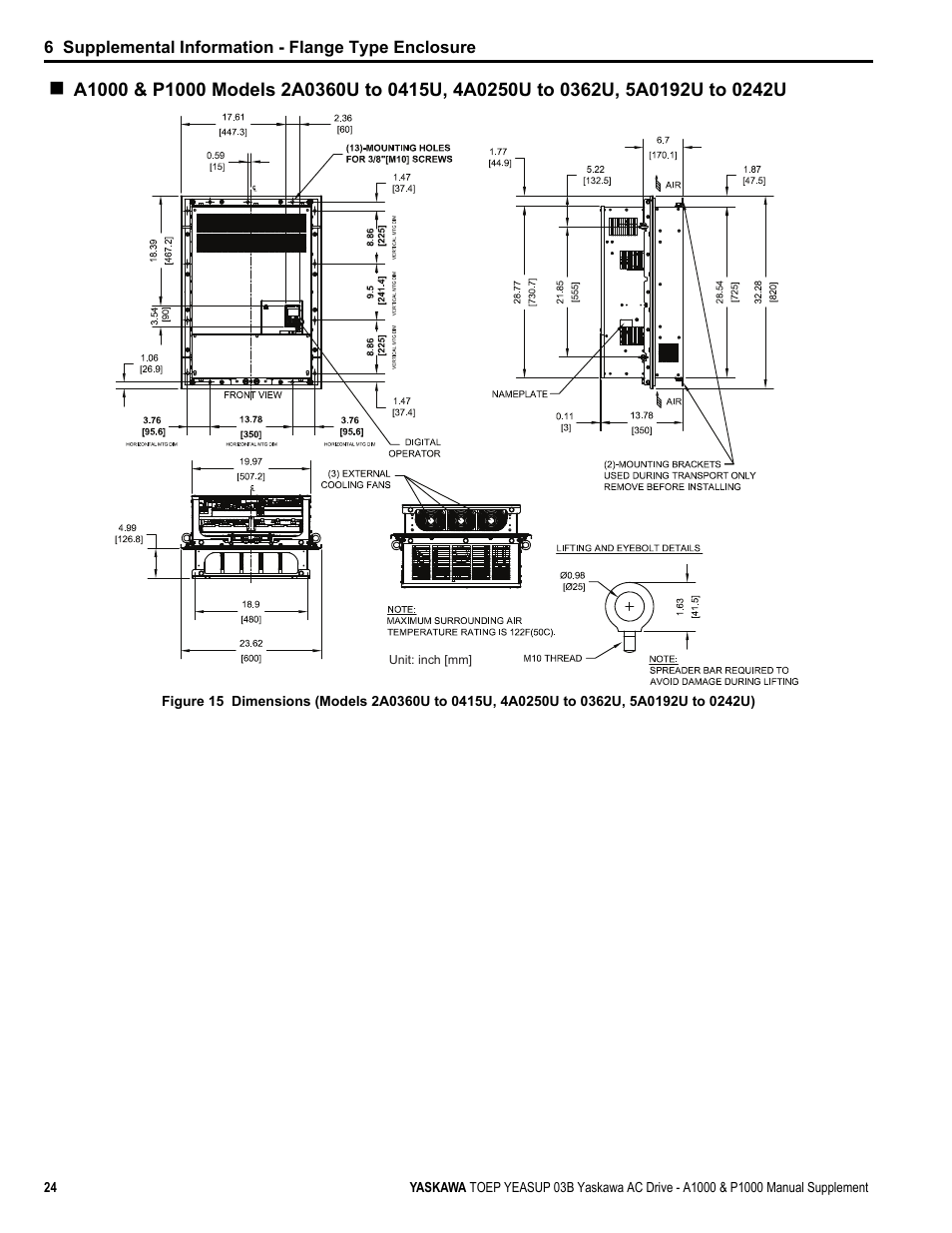 Yaskawa AC Drive-A1000 User Manual | Page 24 / 40