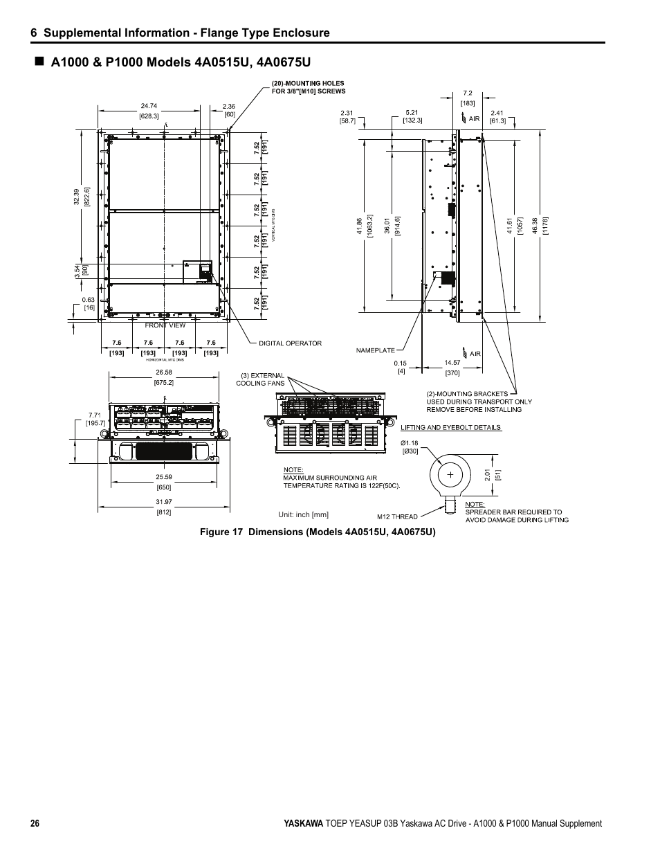 Yaskawa AC Drive-A1000 User Manual | Page 26 / 40