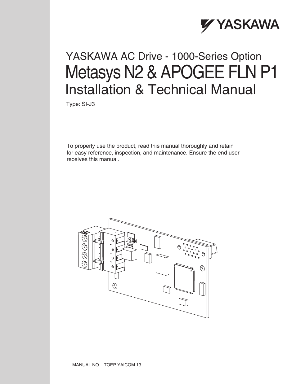 Yaskawa APOGEE FLN P1 User Manual | 56 pages