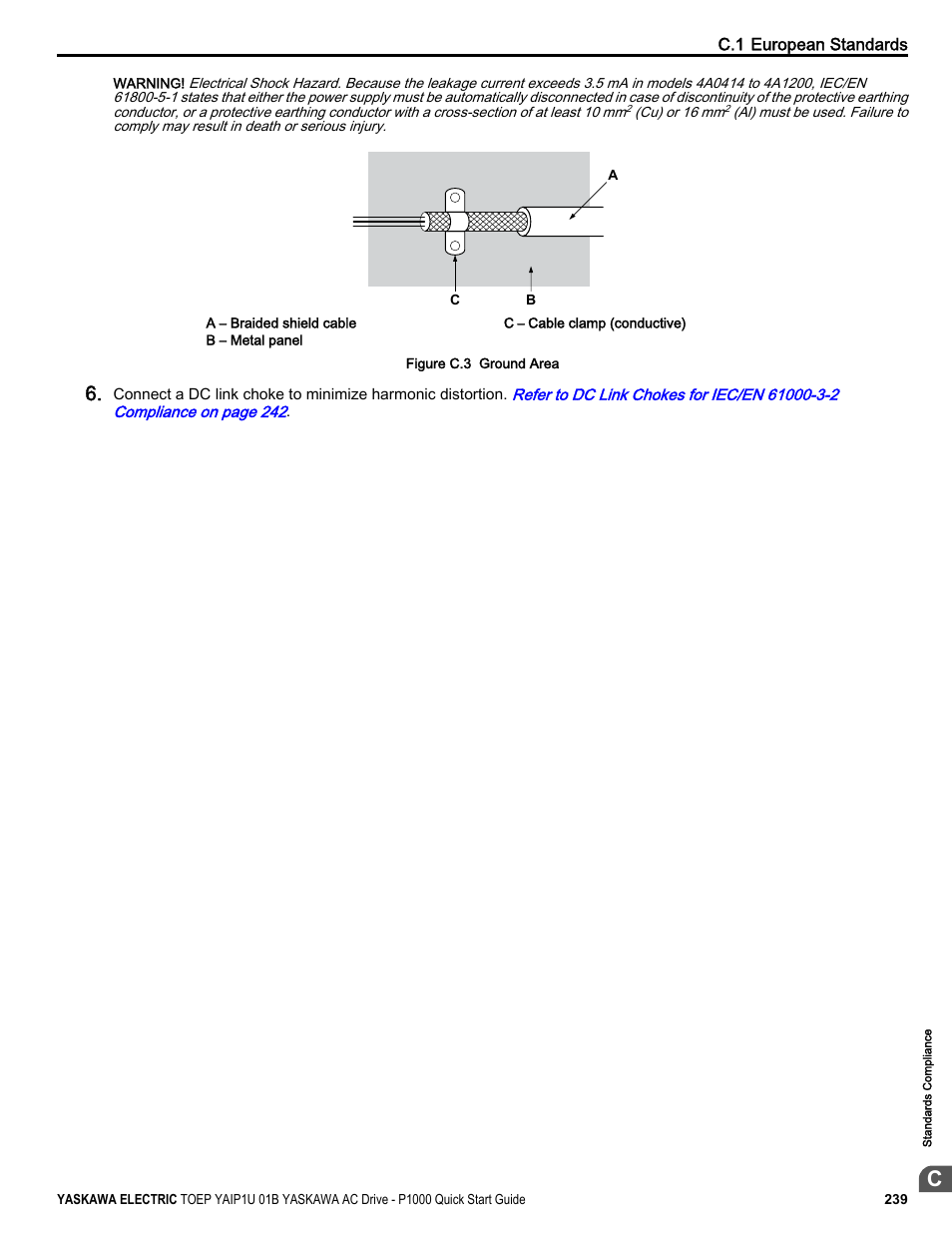 Yaskawa CIMR-PUxA User Manual | Page 239 / 256