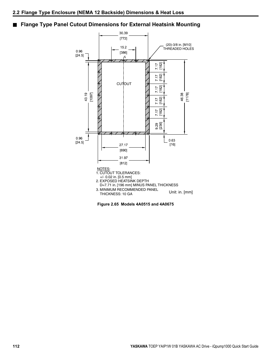 Yaskawa iQpump1000 AC Drive Quick Start User Manual | Page 112 / 470