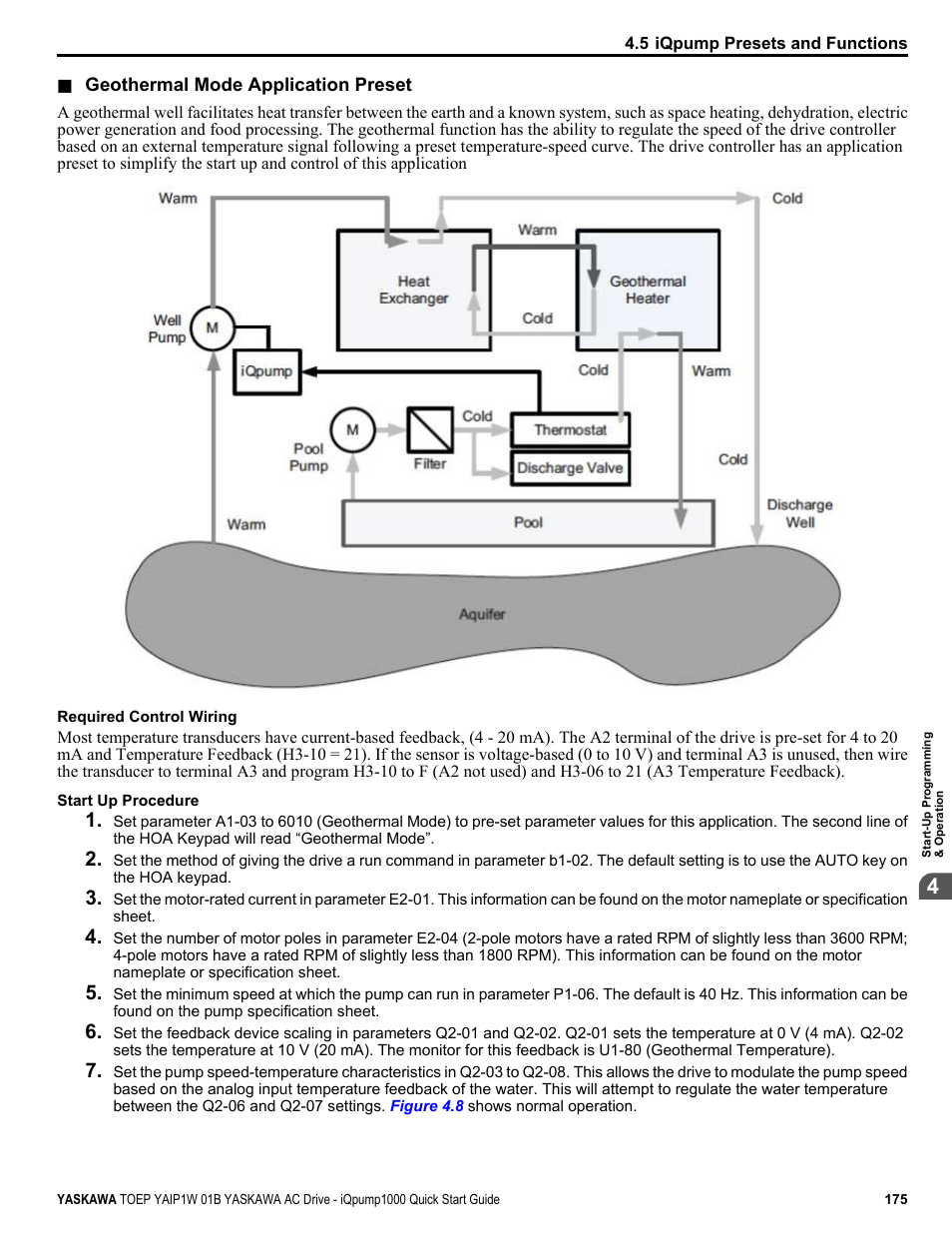 Yaskawa iQpump1000 AC Drive Quick Start User Manual | Page 175 / 470