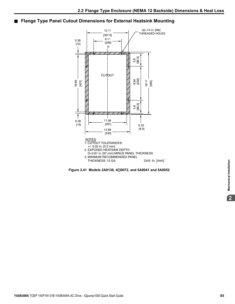 Yaskawa iQpump1000 AC Drive Quick Start User Manual | Page 85 / 470