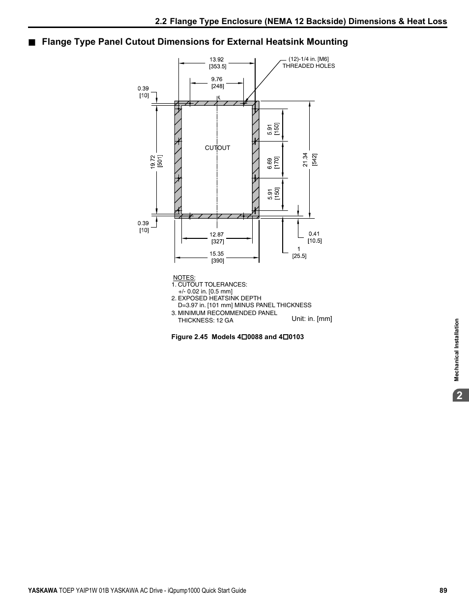 Yaskawa iQpump1000 AC Drive Quick Start User Manual | Page 89 / 470