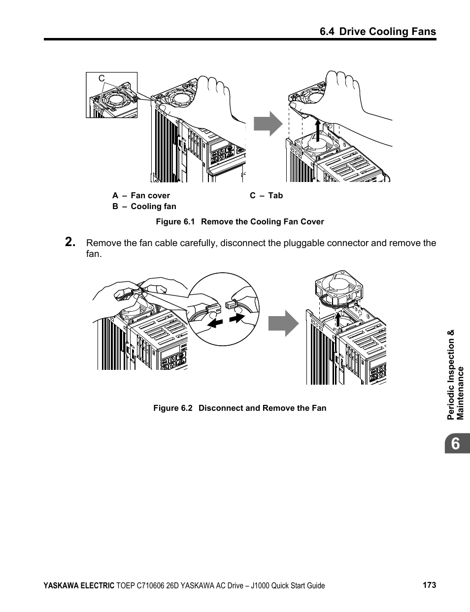 Yaskawa J1000 Compact V/f Control Drive User Manual | Page 173 / 274