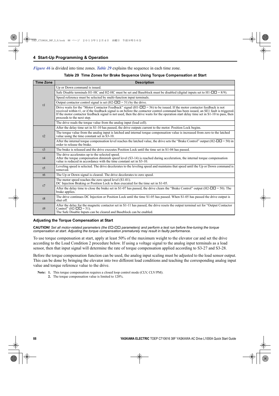 Yaskawa CIMR-LU Drives User Manual | Page 88 / 242