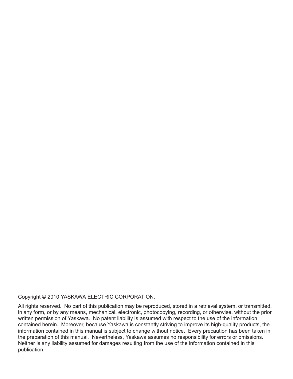 Yaskawa CIMR-AU 200V Drives User Manual | Page 2 / 374