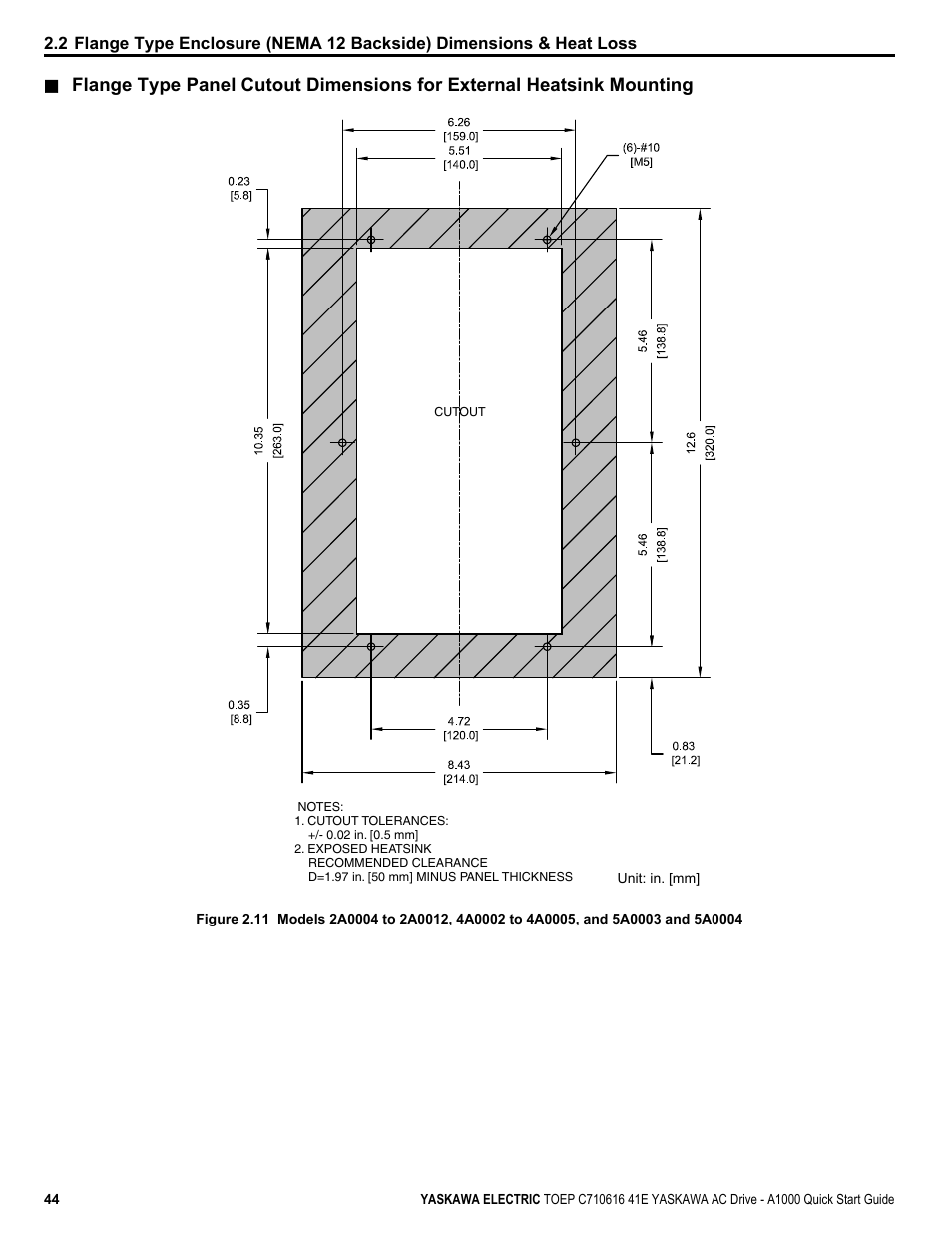 Yaskawa CIMR-AU 200V Drives User Manual | Page 44 / 374