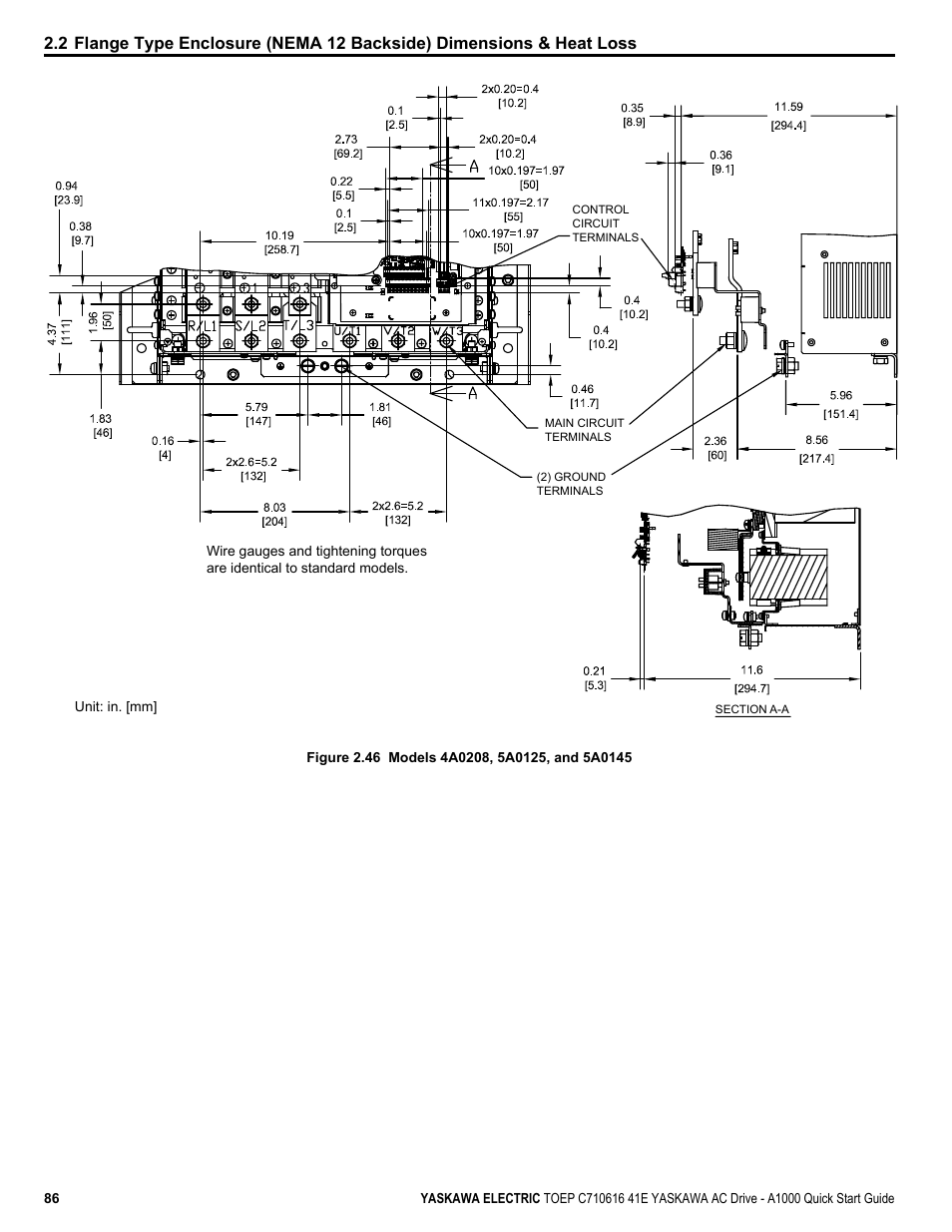 Yaskawa CIMR-AU 200V Drives User Manual | Page 86 / 374
