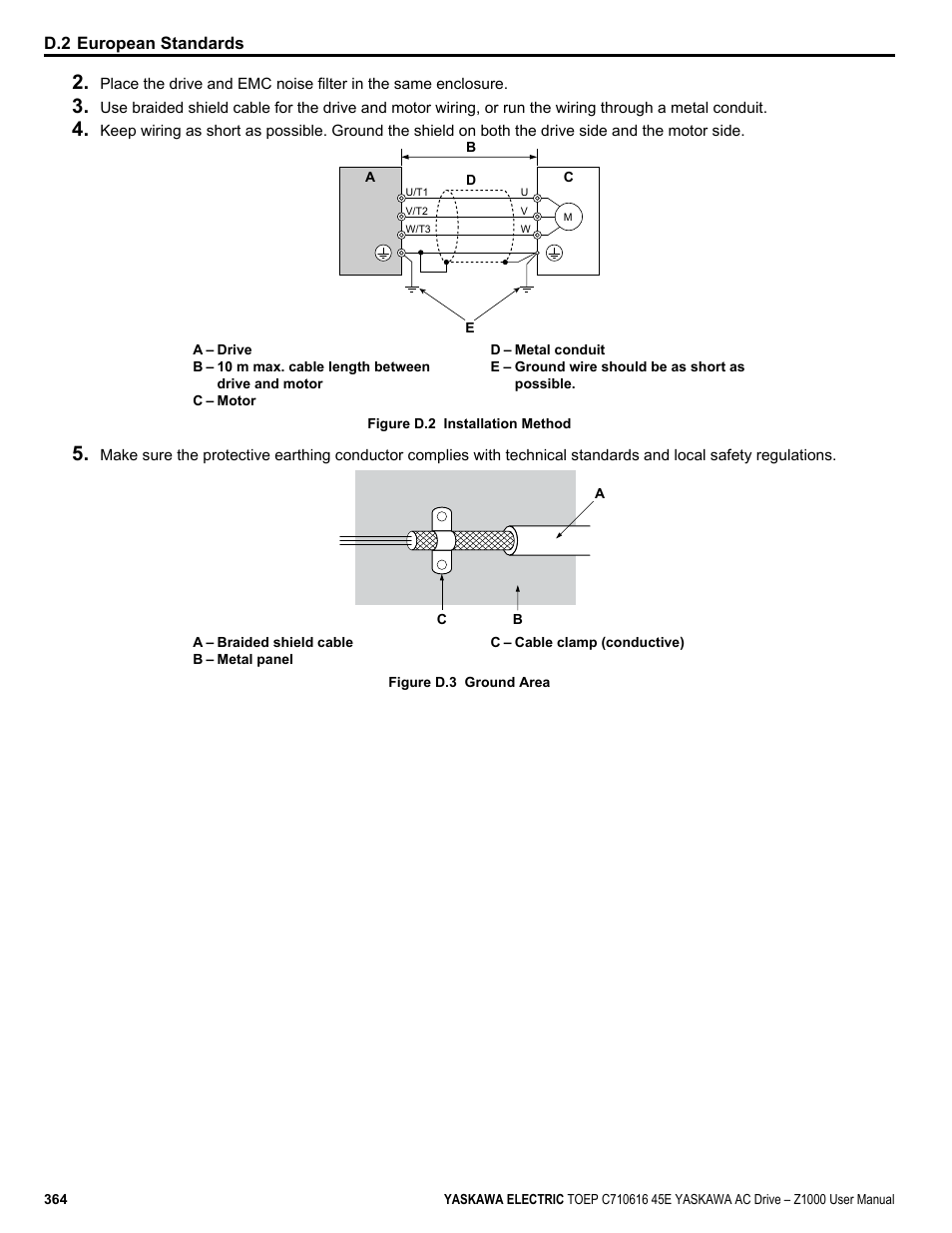 Yaskawa AC Drive Z1000 User Manual | Page 364 / 395