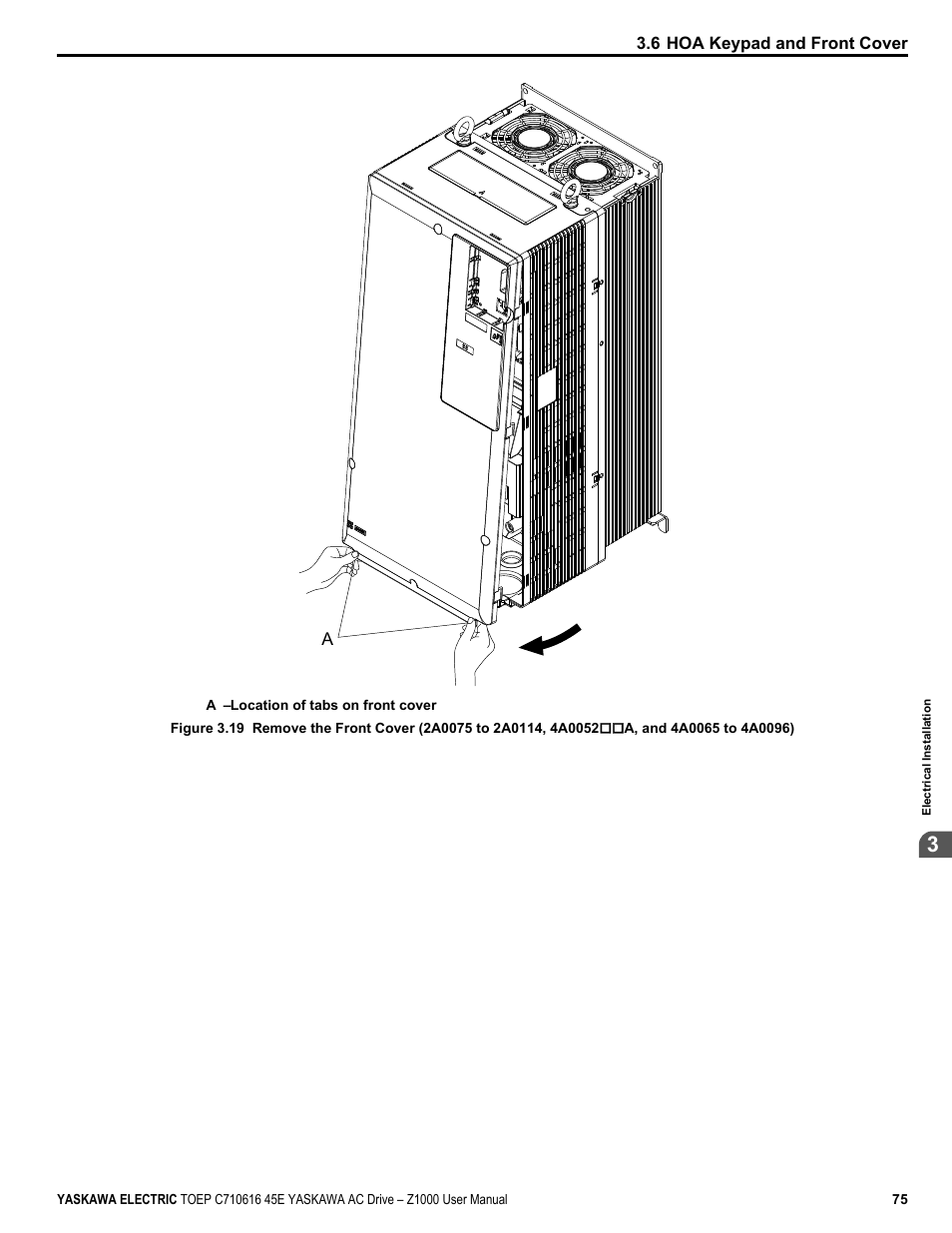 Yaskawa AC Drive Z1000 User Manual | Page 75 / 395