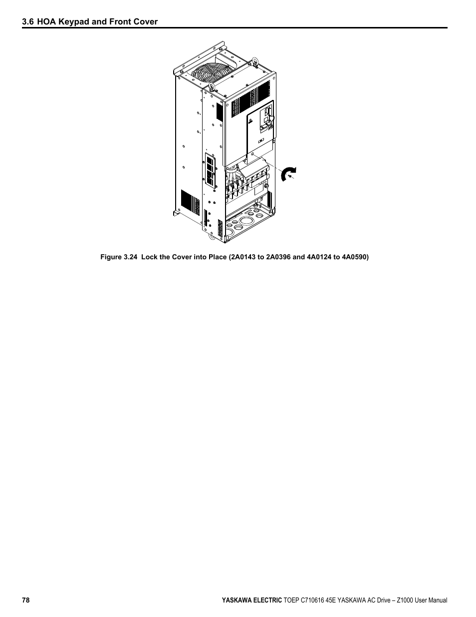 Yaskawa AC Drive Z1000 User Manual | Page 78 / 395