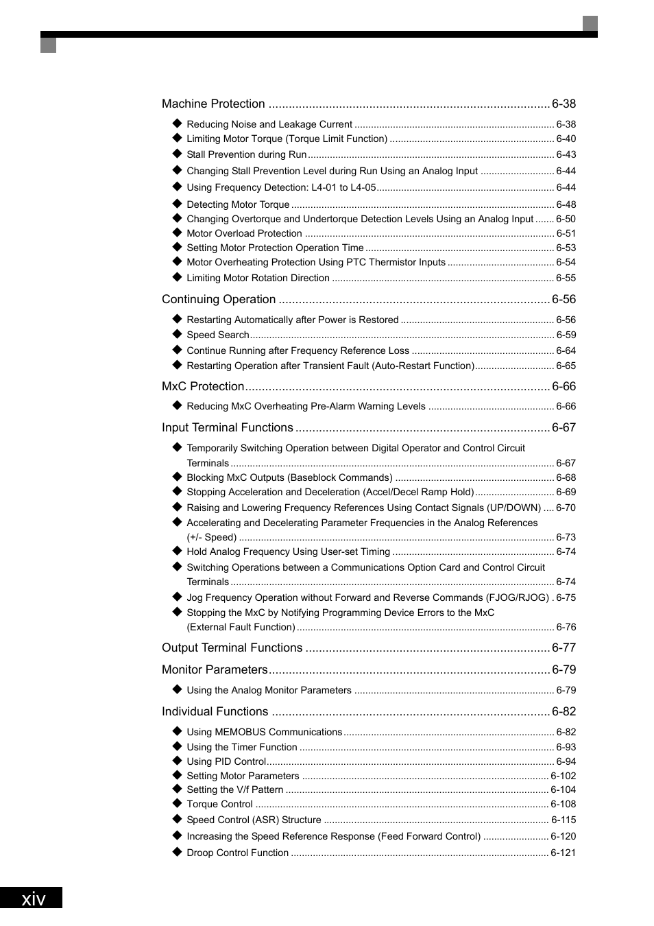 Yaskawa Matrix Converter User Manual | Page 16 / 398