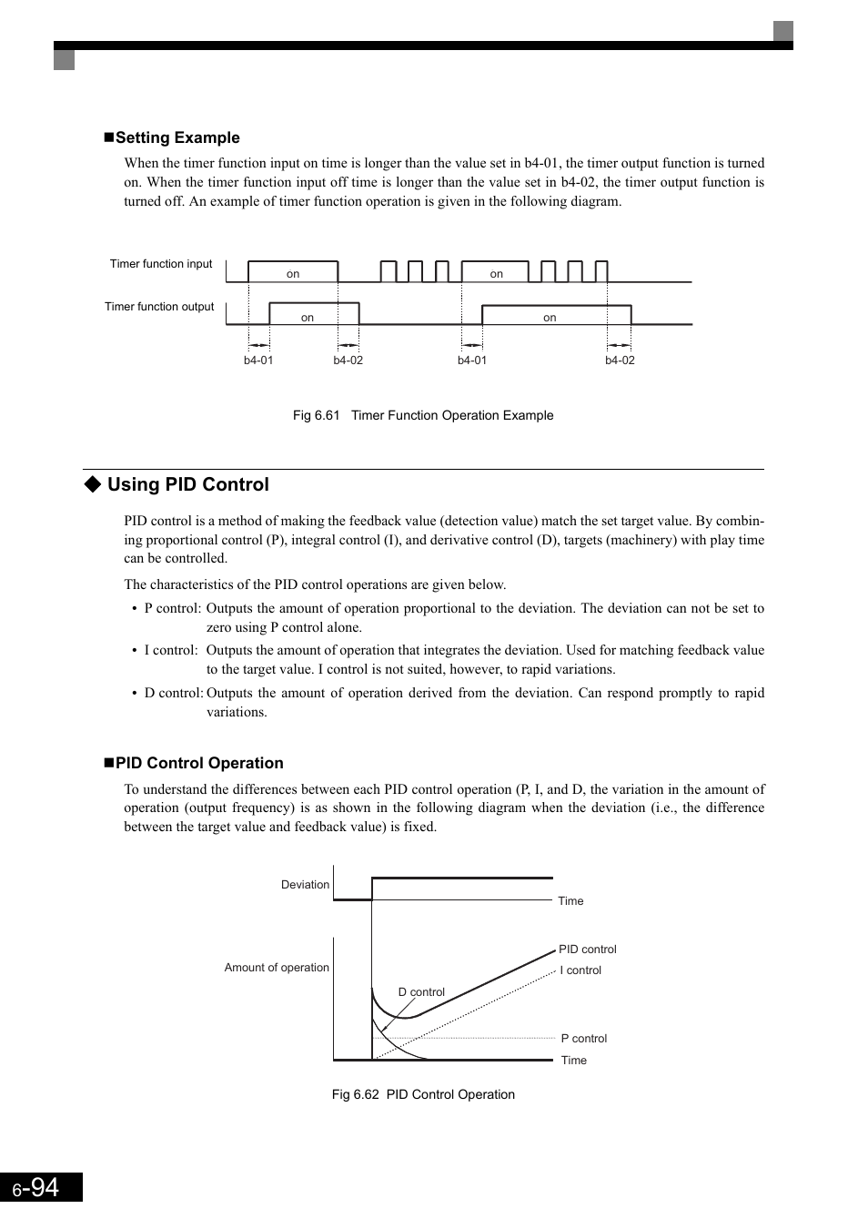 Using pid control | Yaskawa Matrix Converter User Manual | Page 259 / 398