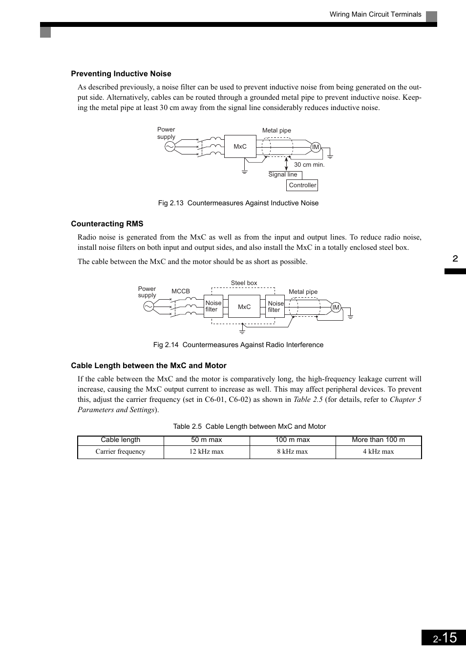 Yaskawa Matrix Converter User Manual | Page 49 / 398