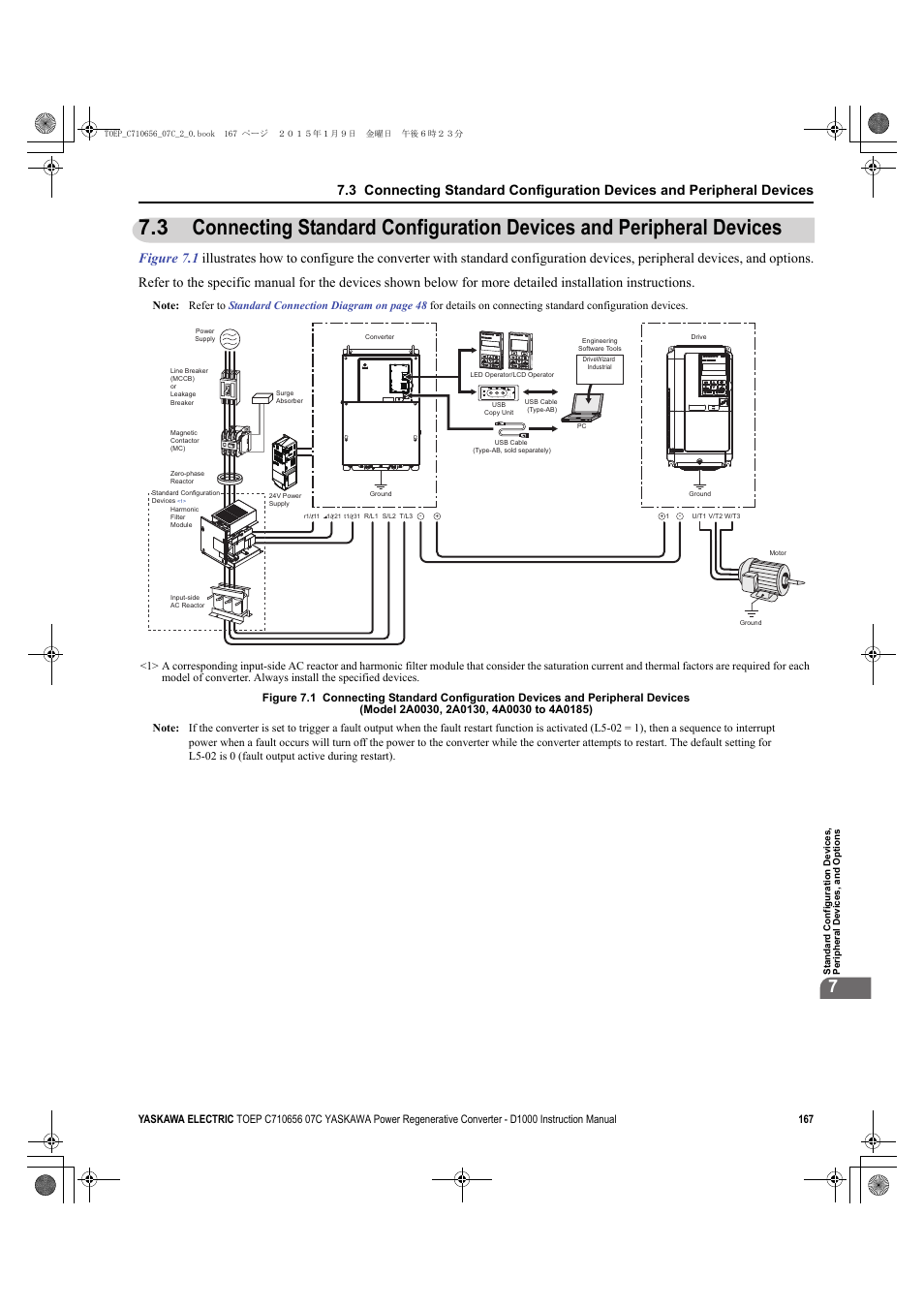 Yaskawa D1000 Series Power Regenerative Converter User Manual | Page 167 / 259