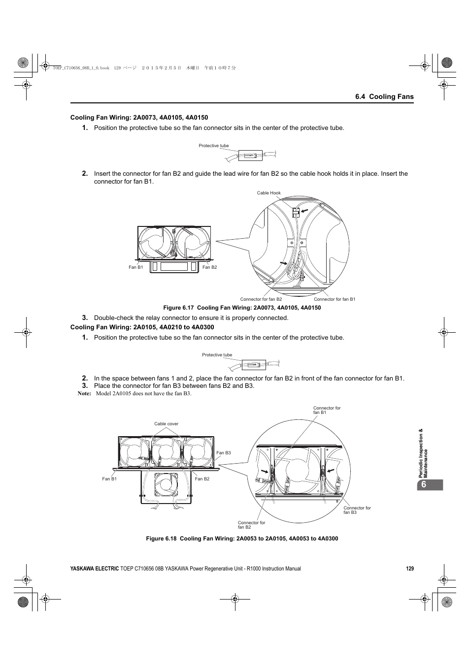 D1000 | Yaskawa R1000 Series Power Regenerative Unit User Manual | Page 129 / 221