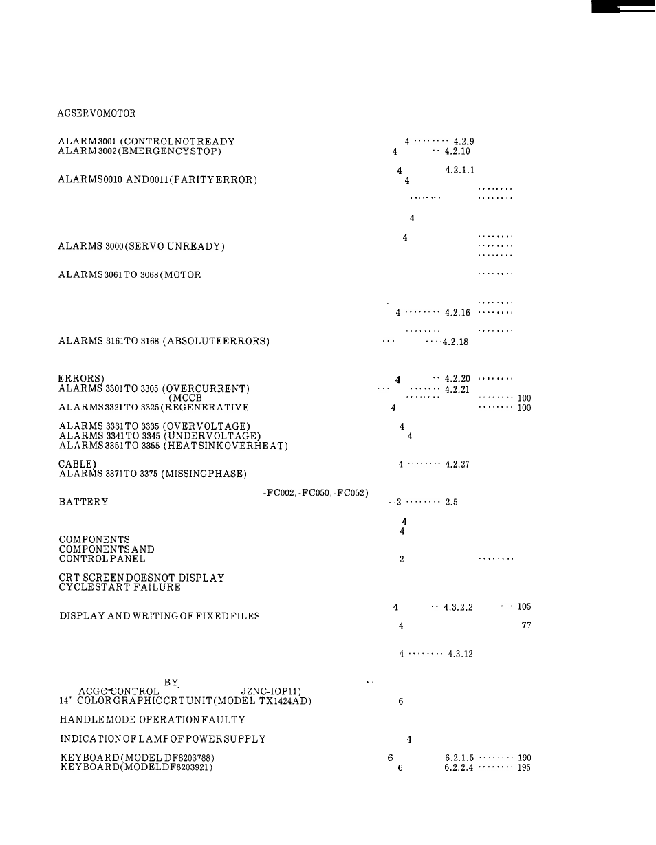 Index | Yaskawa i80M Maintenance Manual User Manual | Page 7 / 224